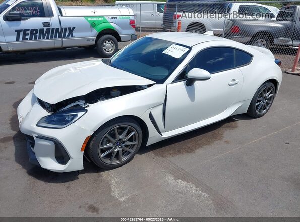 JF1ZDBB15R9700768 2024 SUBARU BRZ White წინა მარცხენა ხედი სამი მეოთხედიდან