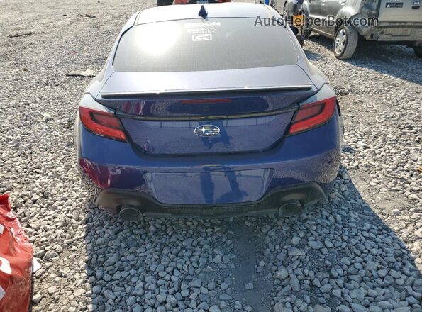 JF1ZDBE10P9701433 2023 SUBARU BRZ Синий Вид сзади