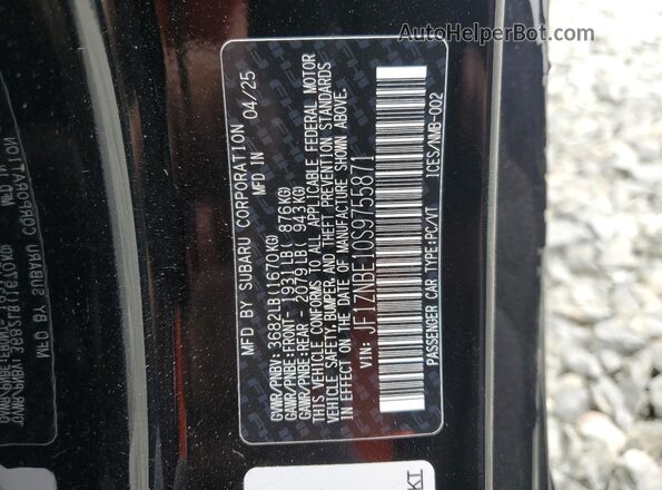 JF1ZNBE10S9755871 2025 TOYOTA GR Black ძრავის განყოფილების ხედი