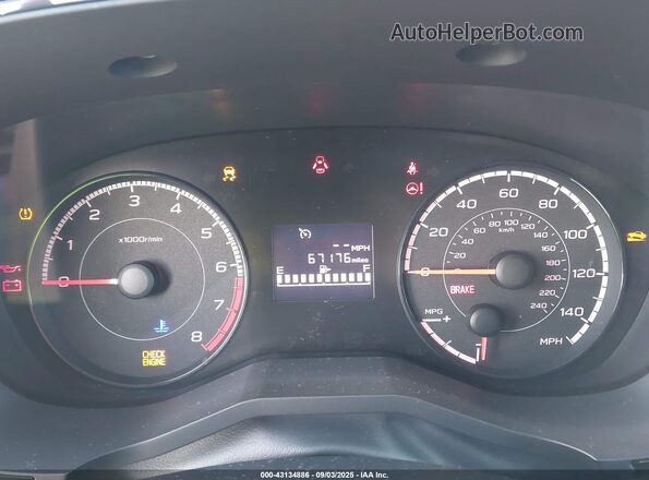 JF2GTAAC3M9665658 2021 SUBARU CROSSTREK Light Blue Widok tylnych siedzeń