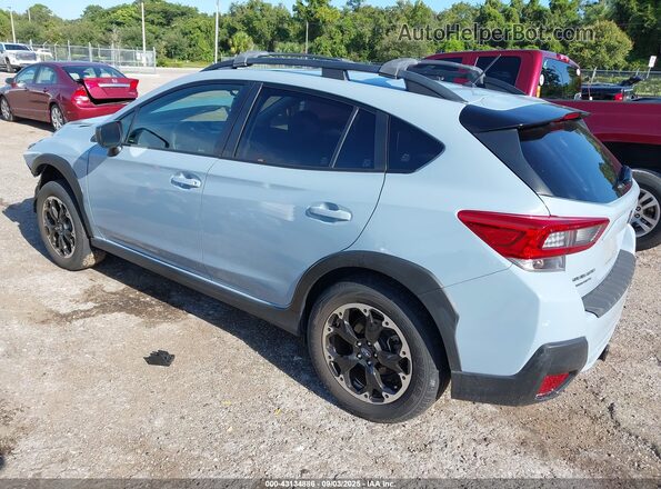 JF2GTAAC3M9665658 2021 SUBARU CROSSTREK Light Blue Tył lewy