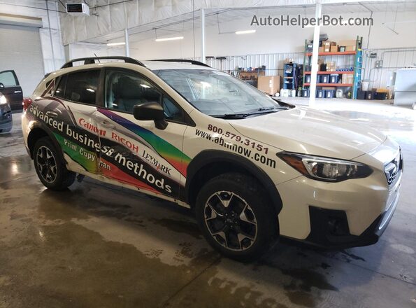 JF2GTABC3L8278630 2020 SUBARU CROSSTREK Белый Передняя правая четверть