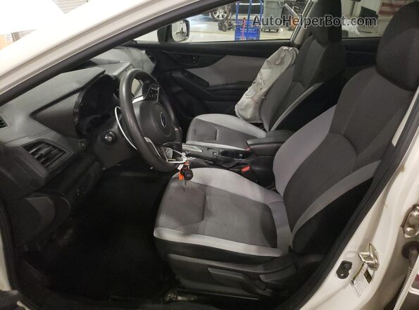 JF2GTABC3L8278630 2020 SUBARU CROSSTREK Белый Вид салона спереди