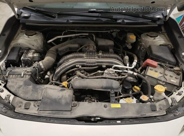JF2GTABC3L8278630 2020 SUBARU CROSSTREK Белый Вид подкапотного пространства