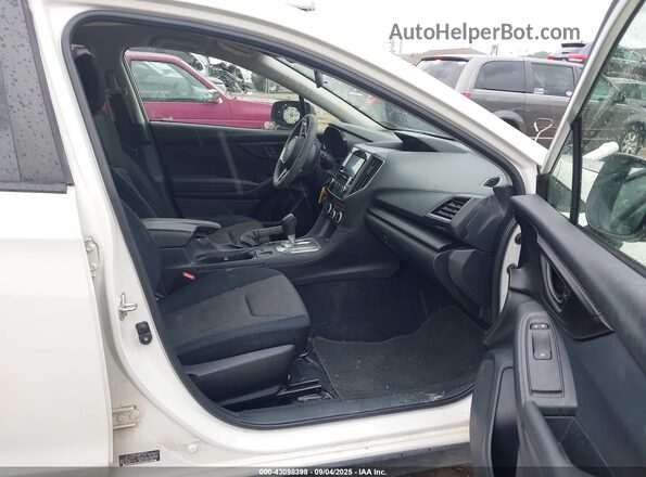 JF2GTABC6M8214664 2021 SUBARU CROSSTREK White Widok wnętrza z przodu