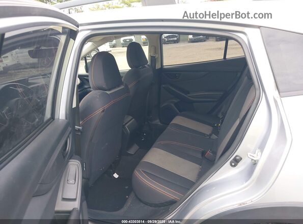 JF2GTACC4K8396361 2019 SUBARU CROSSTREK Gray Vista de la etiqueta del VIN