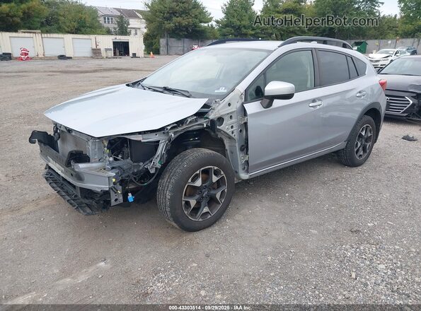 JF2GTACC4K8396361 2019 SUBARU CROSSTREK Gray Vista tres cuartos delantera izquierda