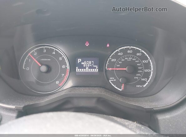 JF2GTACC4K8396361 2019 SUBARU CROSSTREK Gray Vista de los asientos traseros