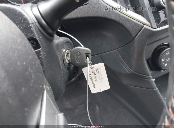 JF2GTACC4K8396361 2019 SUBARU CROSSTREK Gray Vista del salpicadero