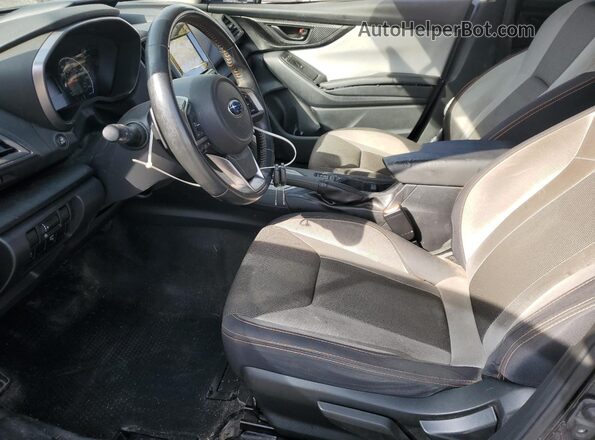 JF2GTADC3K8235448 2019 SUBARU CROSSTREK Charcoal Front interior view