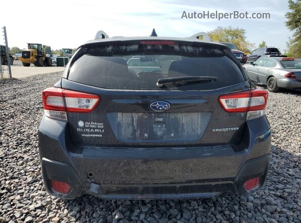 JF2GTADC3K8235448 2019 SUBARU CROSSTREK Charcoal Rear view