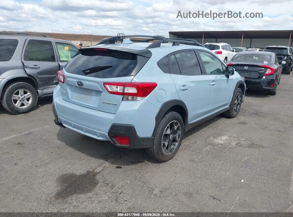 JF2GTADC7JH312479 2018 SUBARU CROSSTREK Light Blue უკანა მარჯვენა