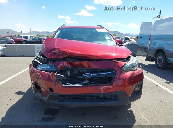 JF2GTADC8JH263695 2018 SUBARU CROSSTREK Красный 