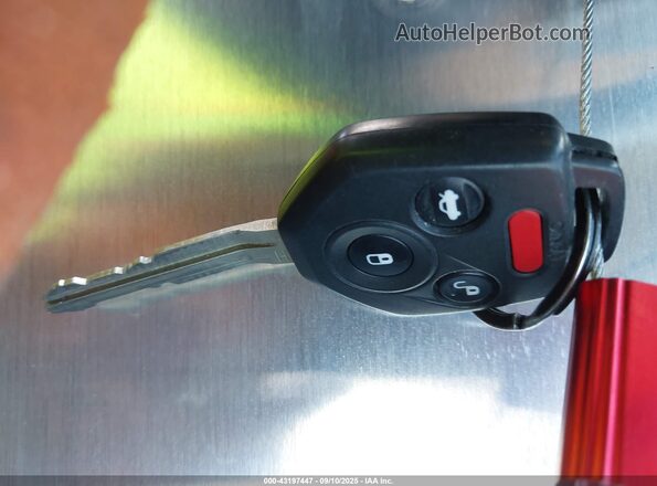 JF2GTADC8JH263695 2018 SUBARU CROSSTREK Красный 