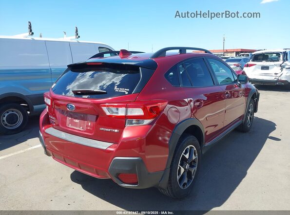 JF2GTADC8JH263695 2018 SUBARU CROSSTREK Красный 