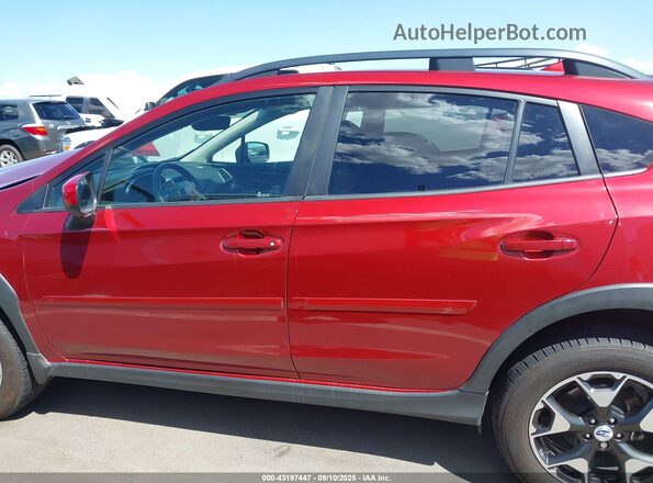 JF2GTADC8JH263695 2018 SUBARU CROSSTREK Красный 