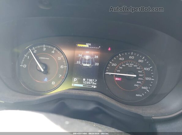 JF2GTAEC2KH328038 2019 SUBARU CROSSTREK Black Vista de los asientos traseros