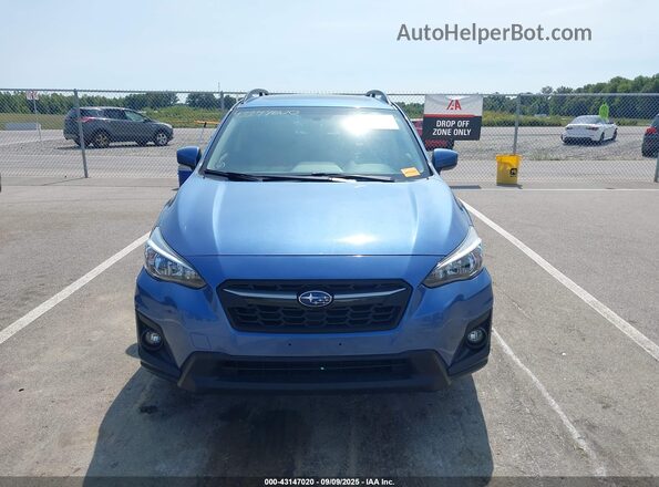 JF2GTAEC2L8229642 2020 SUBARU CROSSTREK Blue Սարքավորումների վահանակի տեսք
