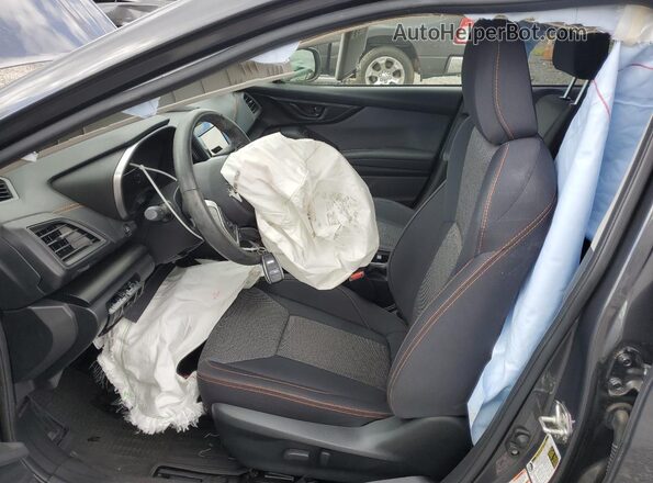JF2GTAEC5LH254650 2020 SUBARU CROSSTREK Серый Вид салона спереди