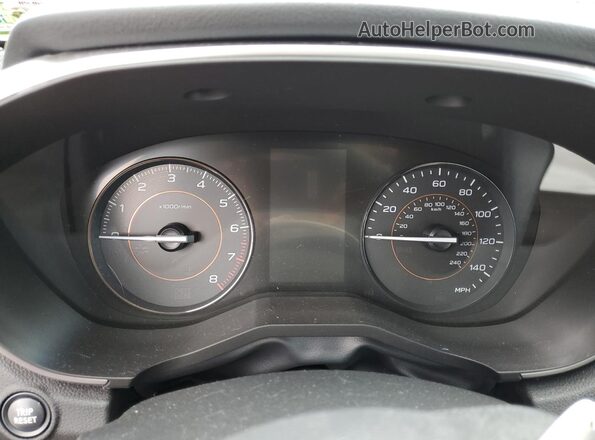 JF2GTAEC5LH254650 2020 SUBARU CROSSTREK Серый Вид щитка приборов
