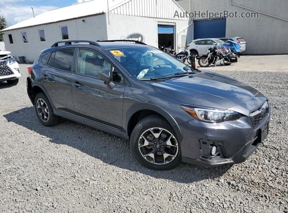 JF2GTAEC5LH254650 2020 SUBARU CROSSTREK Серый Передняя правая четверть