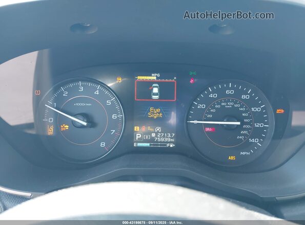 JF2GTAEC9LH209596 2020 SUBARU CROSSTREK Синий Вид задних сидений