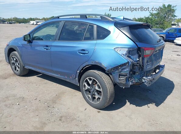 JF2GTAEC9LH209596 2020 SUBARU CROSSTREK Синий Задняя левая четверть