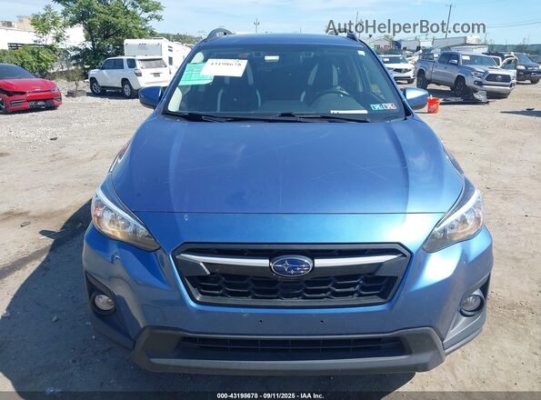 JF2GTAEC9LH209596 2020 SUBARU CROSSTREK Синий Вид щитка приборов