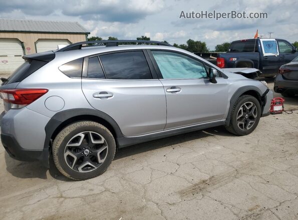 JF2GTAMC1J8200602 2018 SUBARU CROSSTREK Серебряный Задняя правая четверть