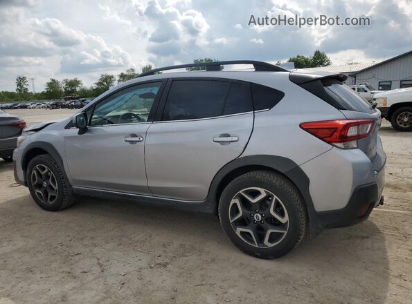 JF2GTAMC1J8200602 2018 SUBARU CROSSTREK Серебряный Задняя левая четверть