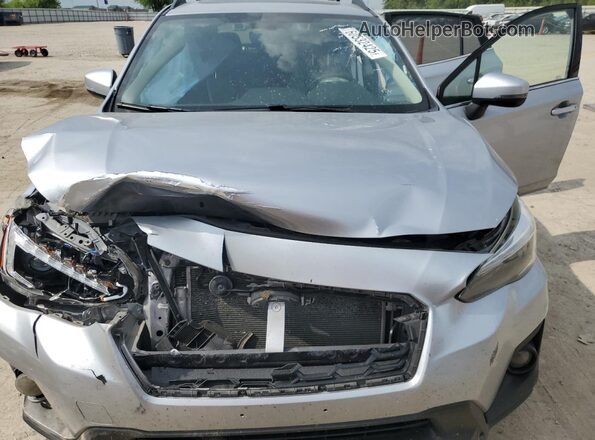 JF2GTAMC1J8200602 2018 SUBARU CROSSTREK Серебряный Вид задней части салона