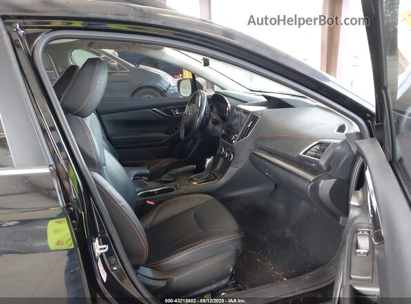 JF2GTAMC2LH211014 2020 SUBARU CROSSTREK Black Widok wnętrza z przodu