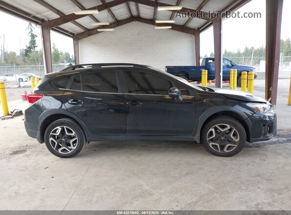 JF2GTAMC2LH211014 2020 SUBARU CROSSTREK Black Widok wnętrza z tyłu