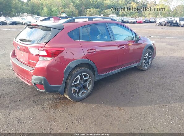 JF2GTAMC5K8296204 2019 SUBARU CROSSTREK Red Задня права чверть