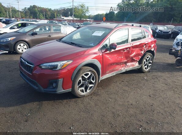 JF2GTAMC5K8296204 2019 SUBARU CROSSTREK Red Передня ліва чверть