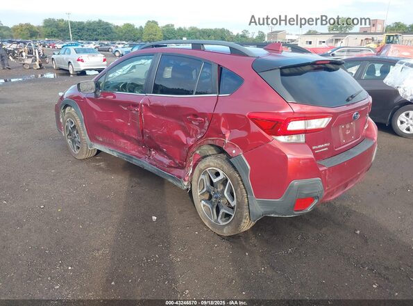 JF2GTAMC5K8296204 2019 SUBARU CROSSTREK Red Задня ліва чверть