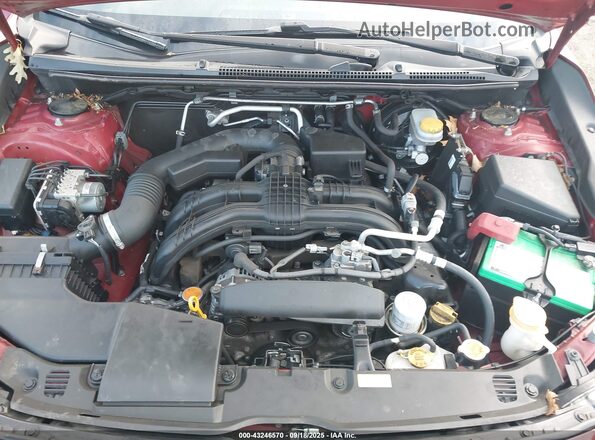 JF2GTAMC5K8296204 2019 SUBARU CROSSTREK Red Вид ззаду