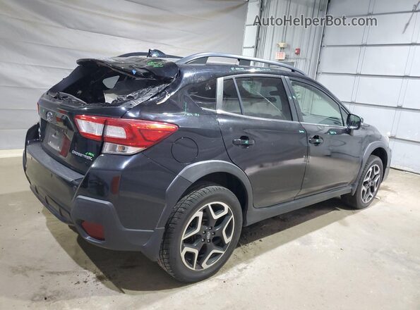 JF2GTAMC9KH288784 2019 SUBARU CROSSTREK Black უკანა მარჯვენა
