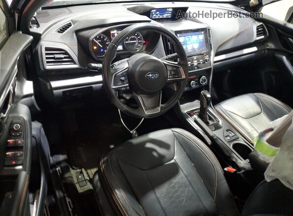 JF2GTAMC9KH288784 2019 SUBARU CROSSTREK Black წინა პანელის ხედი