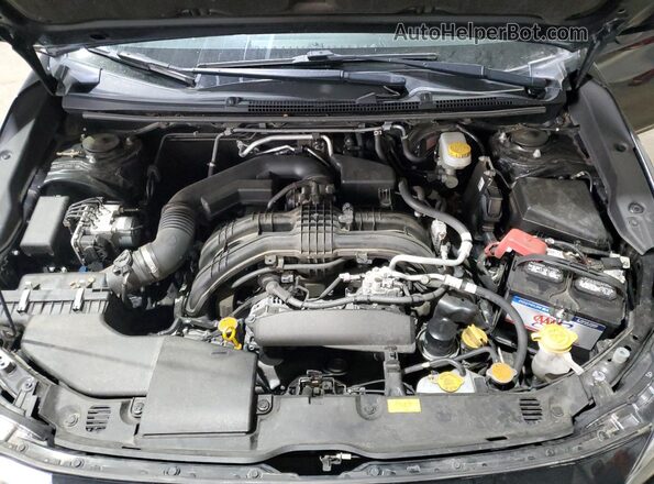 JF2GTAMC9KH288784 2019 SUBARU CROSSTREK Black უკანა სალონის ხედი