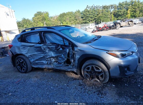 JF2GTAMC9L8208630 2020 SUBARU CROSSTREK Серебряный Вид задней части салона