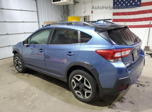 JF2GTAMCXKH384455 2019 SUBARU CROSSTREK Blue Tył lewy