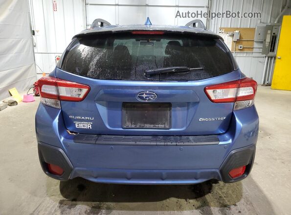 JF2GTAMCXKH384455 2019 SUBARU CROSSTREK Blue Widok z tyłu