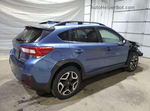 JF2GTAMCXKH384455 2019 SUBARU CROSSTREK Blue Tył prawy
