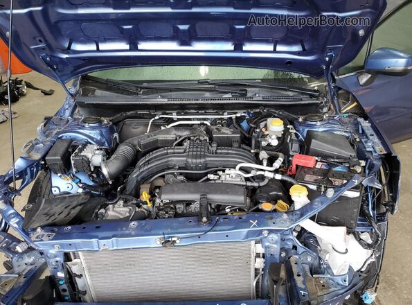JF2GTAMCXKH384455 2019 SUBARU CROSSTREK Blue Widok wnętrza z tyłu