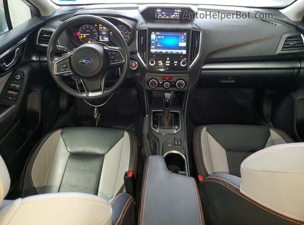 JF2GTAMCXKH384455 2019 SUBARU CROSSTREK Blue Widok deski rozdzielczej