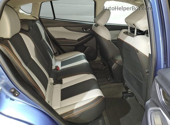 JF2GTAMCXKH384455 2019 SUBARU CROSSTREK Blue Widok tylnych siedzeń