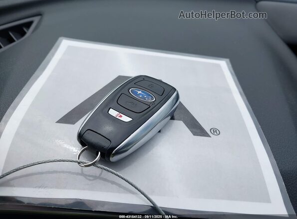 JF2GTANC0L8237030 2020 SUBARU CROSSTREK Серебряный Вид панели приборов