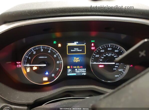 JF2GTANC9LH238550 2020 SUBARU CROSSTREK White Vista de los asientos traseros