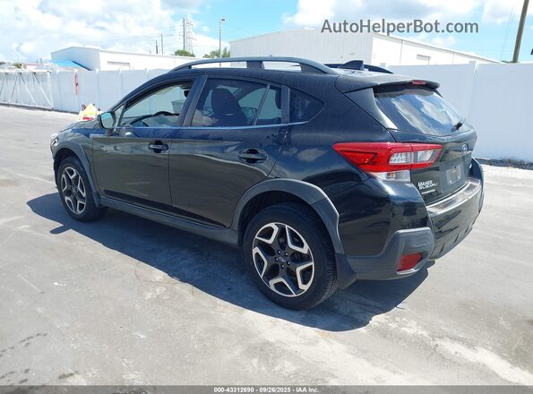 JF2GTANC9LH272598 2020 SUBARU CROSSTREK Черный Задняя левая четверть